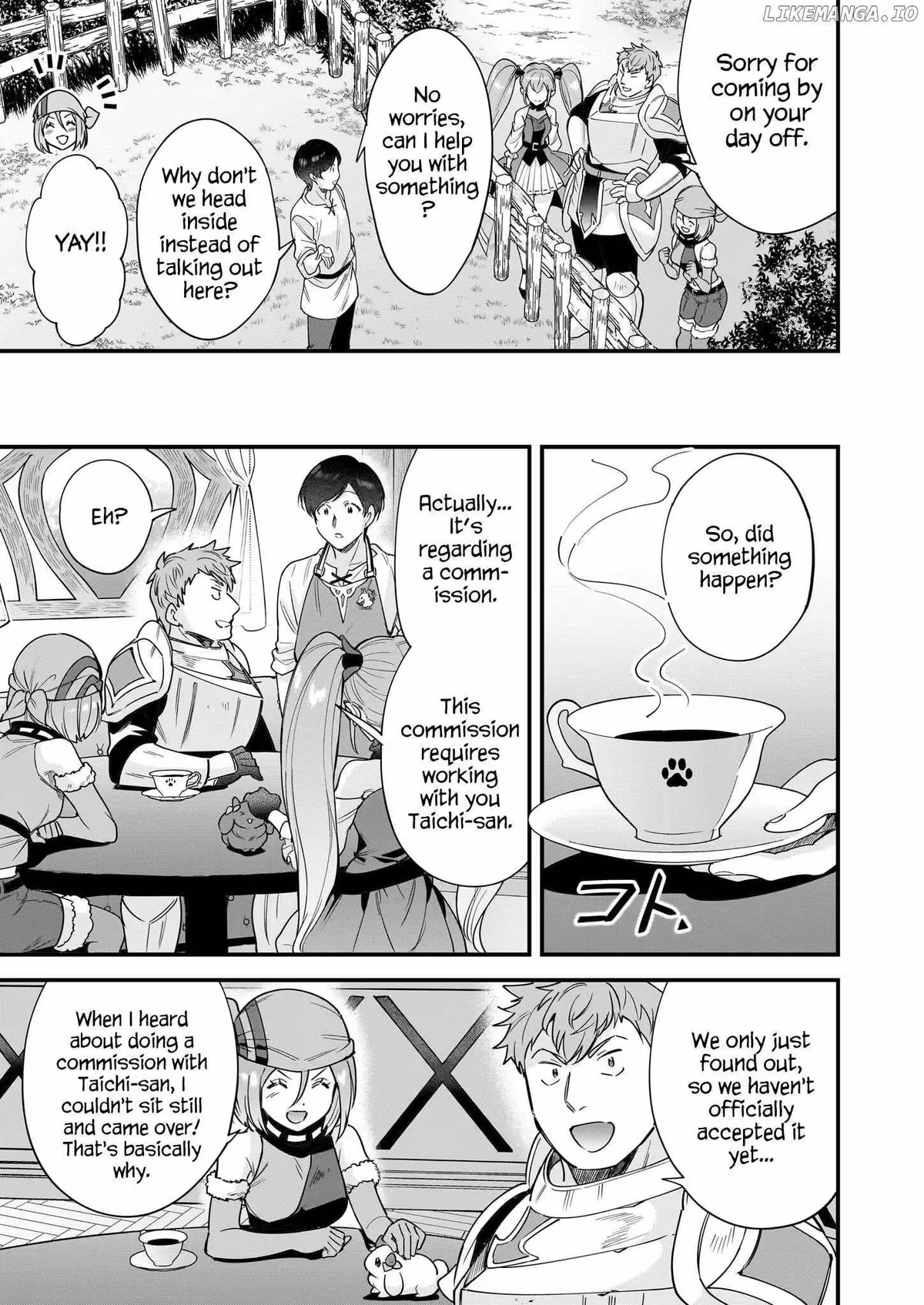 Read Fluffy Café in Another World chapter 25 image 17 on Lezhin