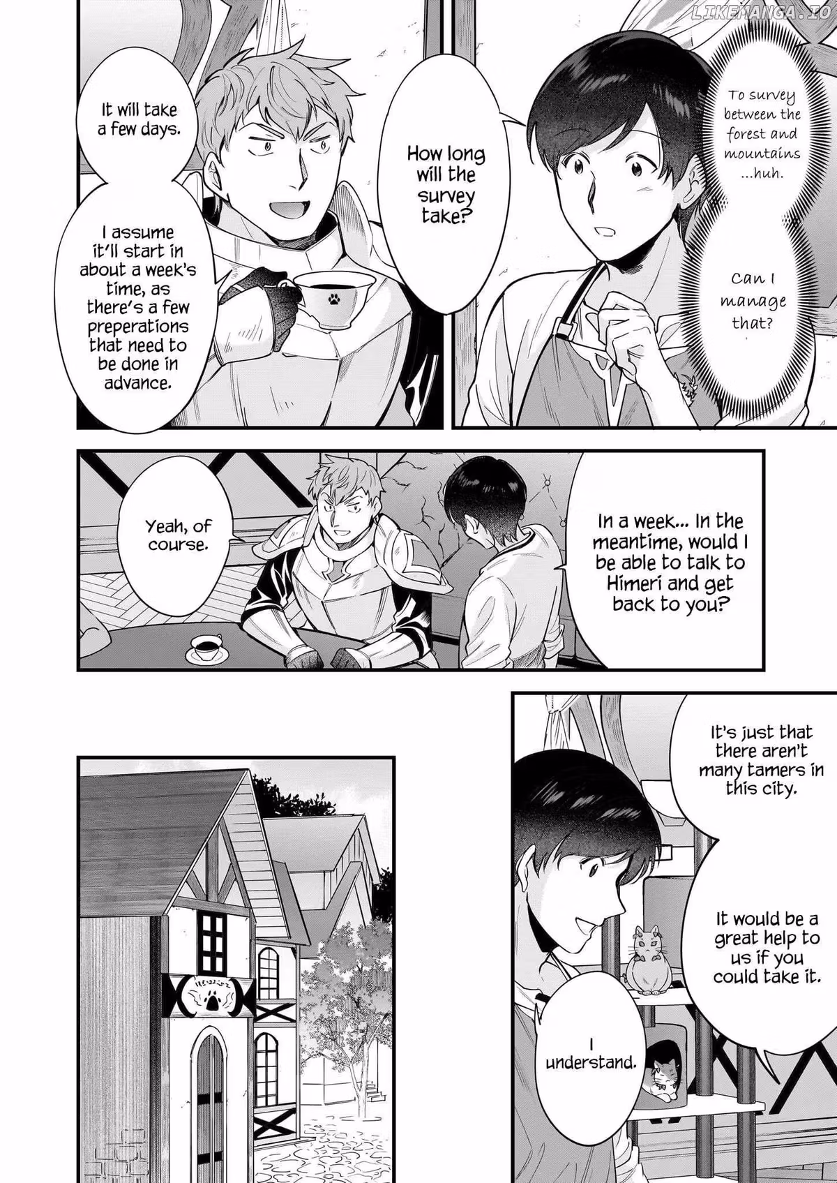 Read Fluffy Café in Another World chapter 25 image 20 on Lezhin