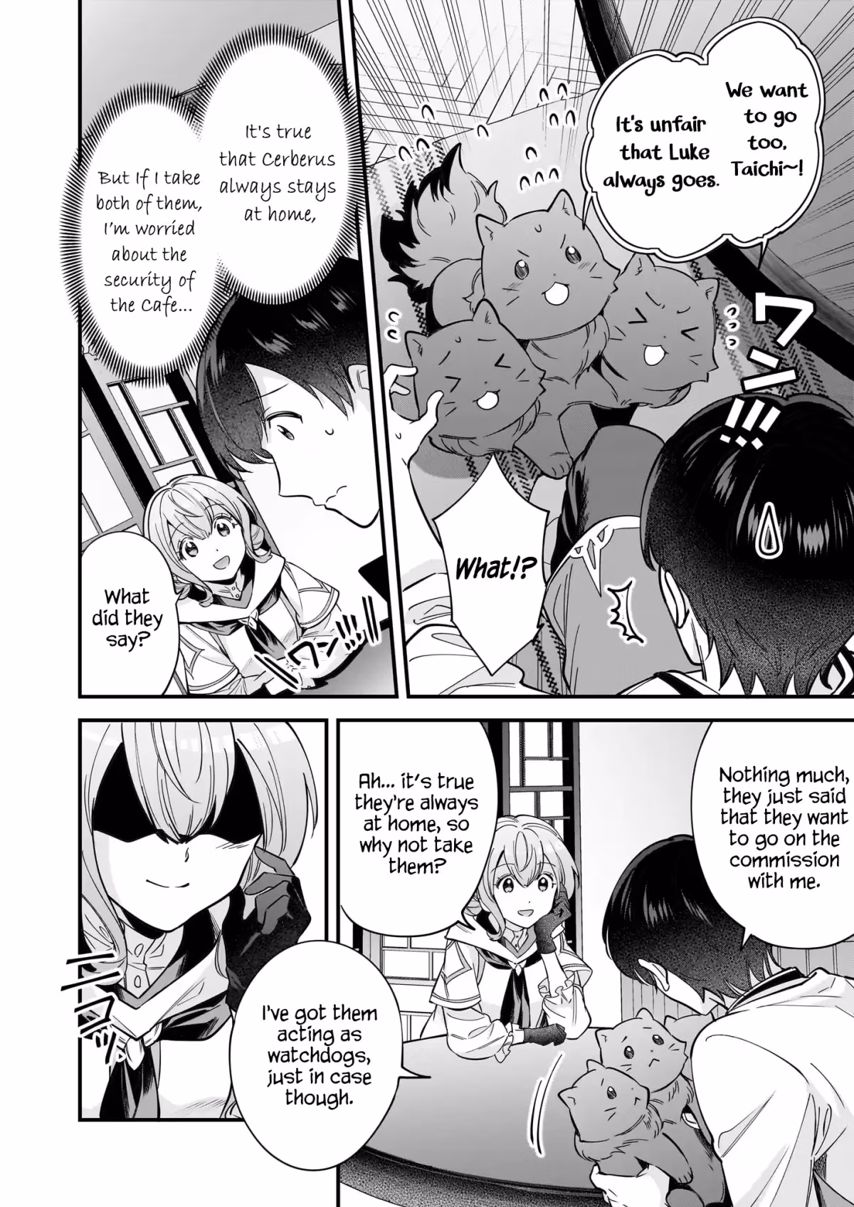 Read Fluffy Café in Another World chapter 26 image 3 on Lezhin