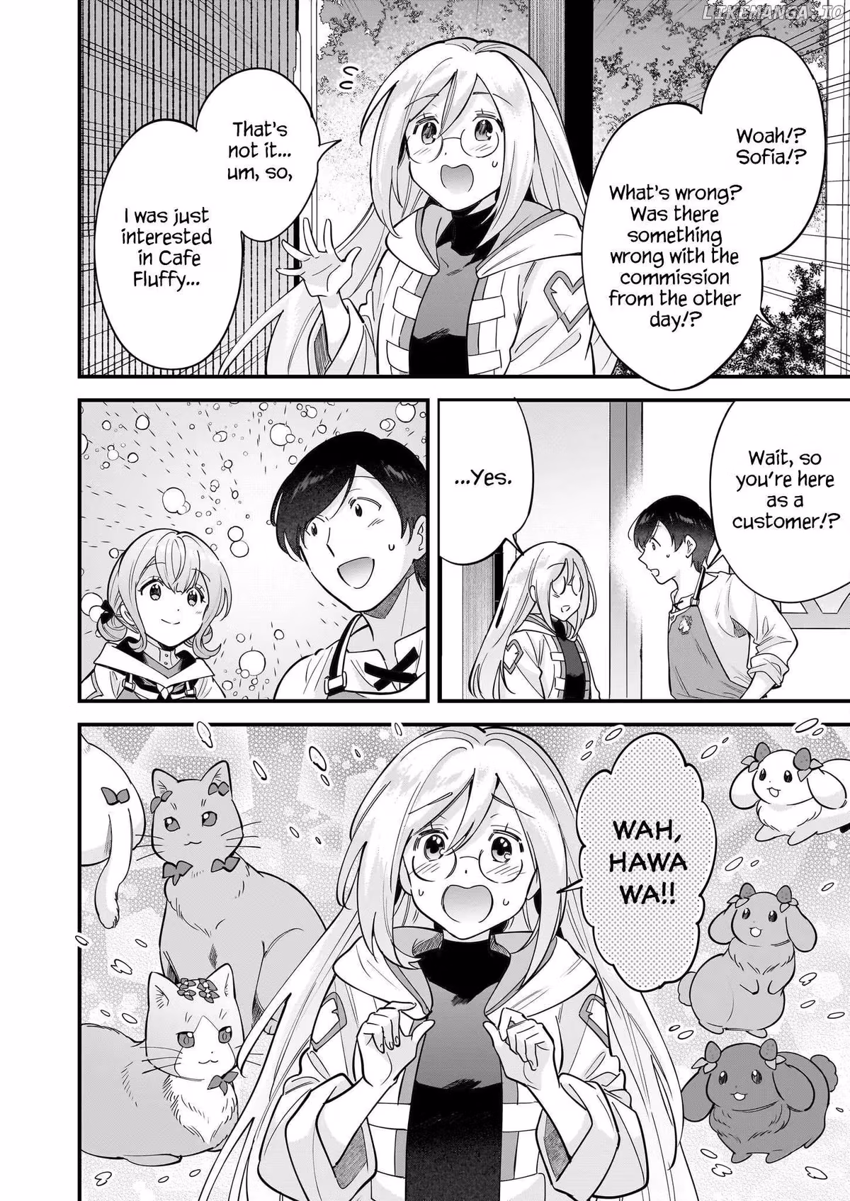 Read Fluffy Café in Another World chapter 27 image 12 on Lezhin