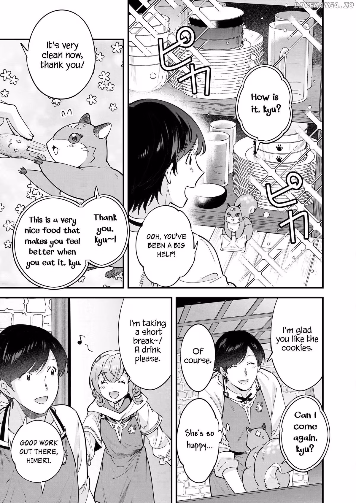 Read Fluffy Café in Another World chapter 27 image 19 on Lezhin