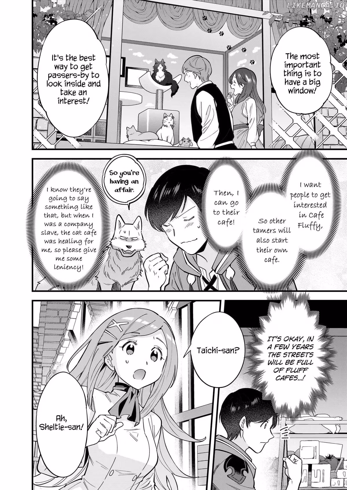 Read Fluffy Café in Another World chapter 27 image 24 on Lezhin