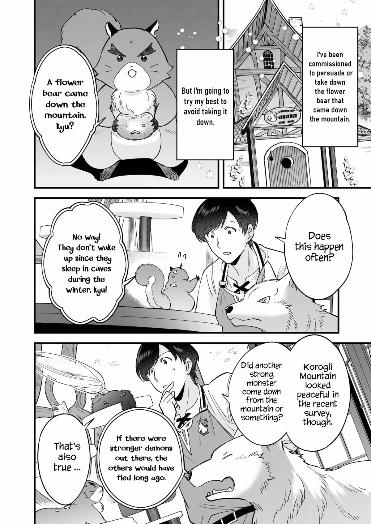 Read Fluffy Café in Another World chapter 28 image 2 on Lezhin