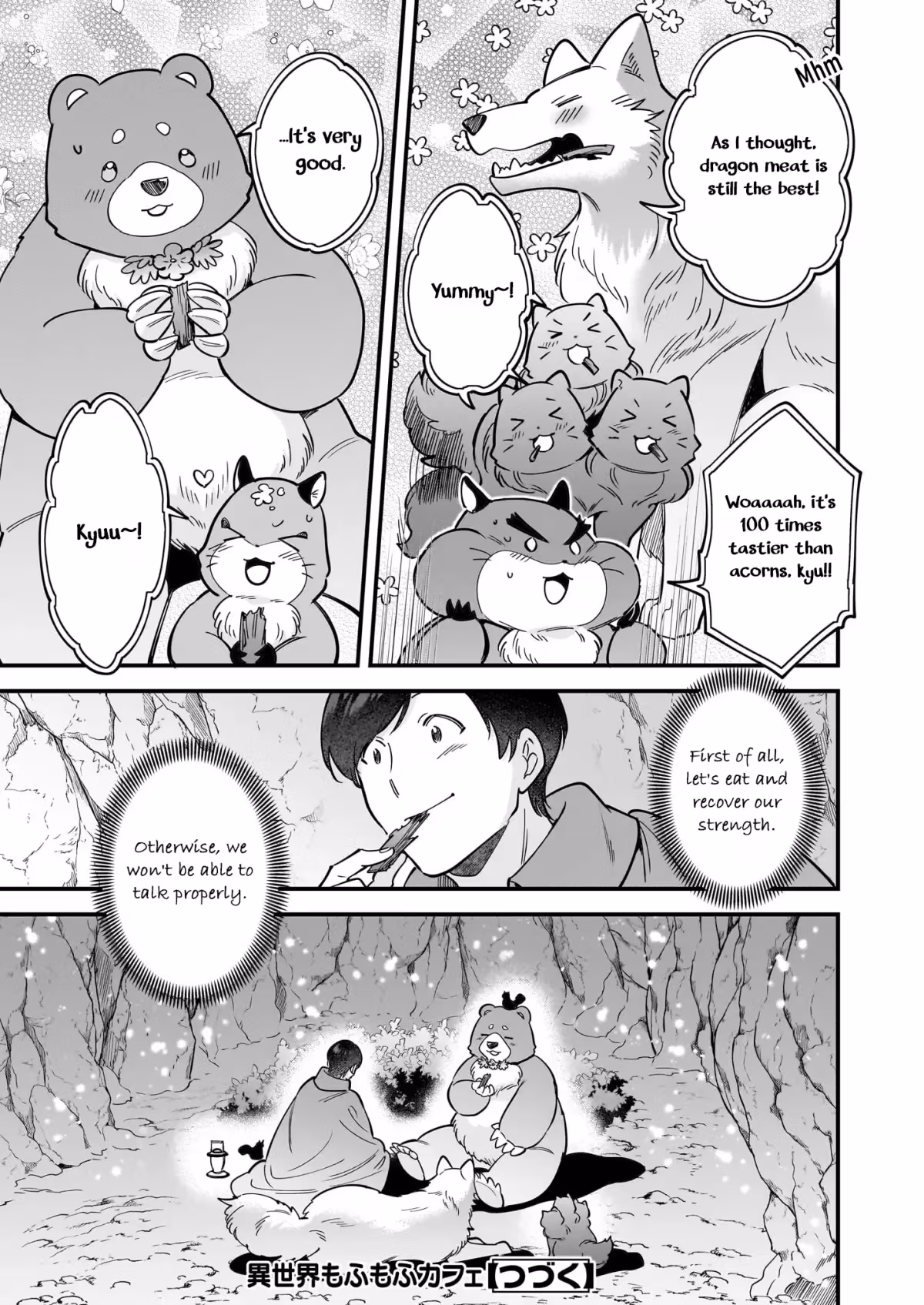 Read Fluffy Café in Another World chapter 28 image 25 on Lezhin