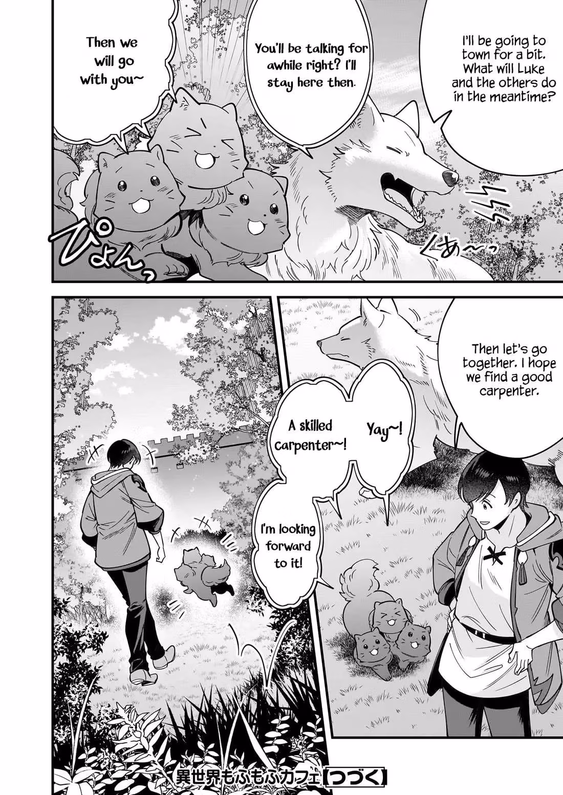 Read Fluffy Café in Another World chapter 29 image 22 on Lezhin