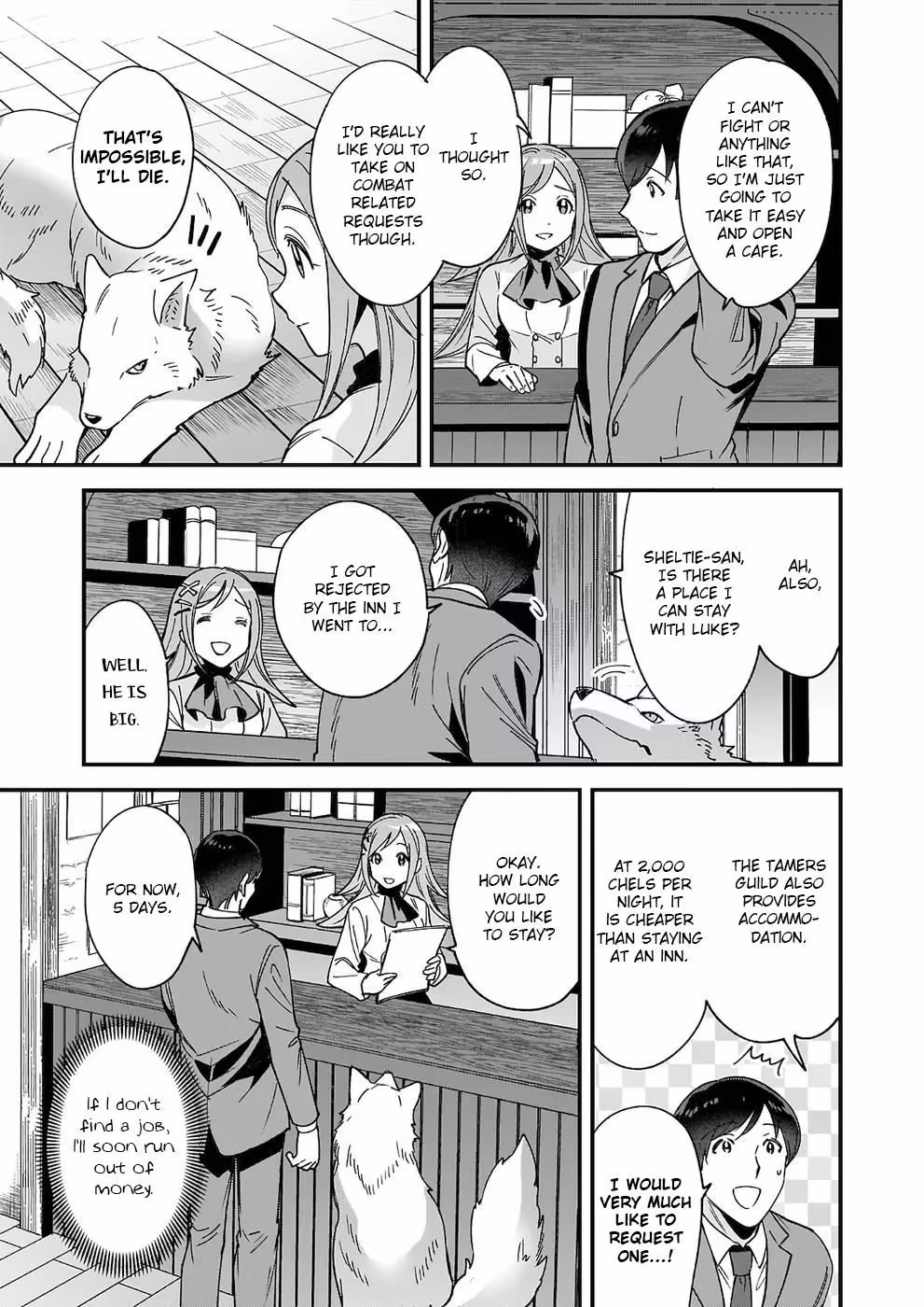 Read Fluffy Café in Another World chapter 3 image 11 on Lezhin