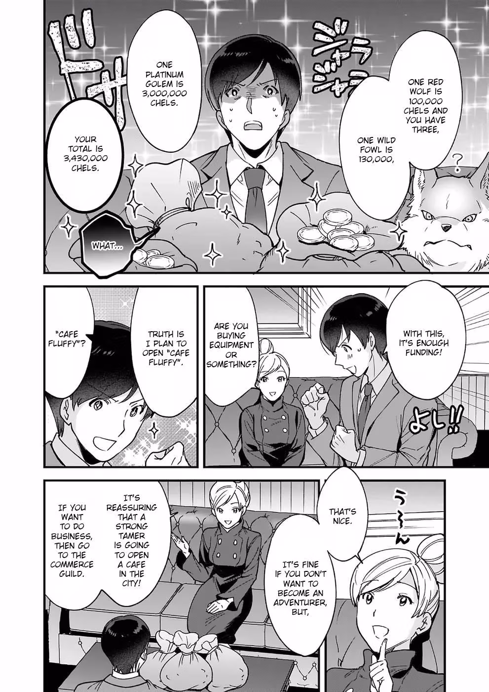 Read Fluffy Café in Another World chapter 3 image 18 on Lezhin