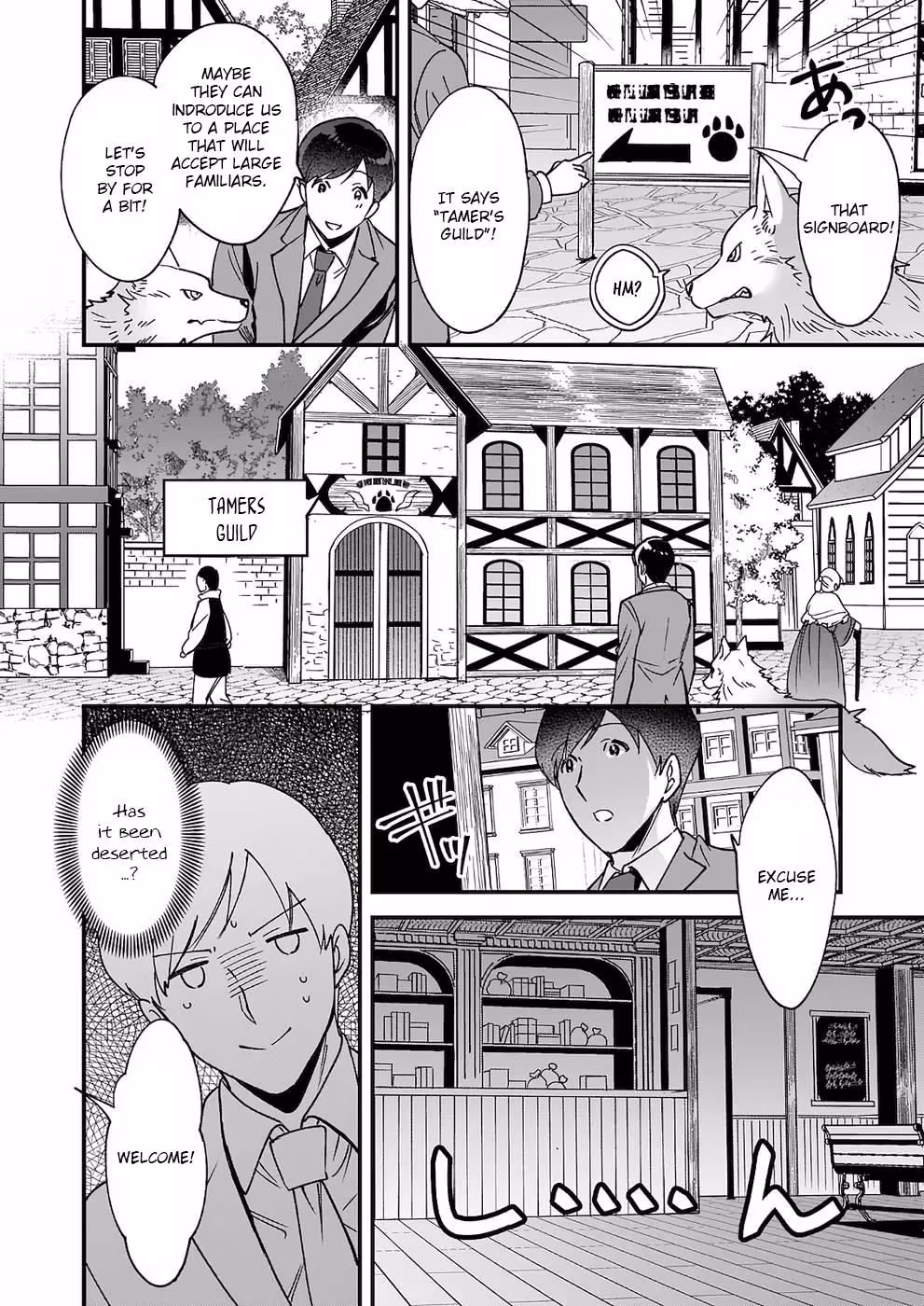 Read Fluffy Café in Another World chapter 3 image 4 on Lezhin