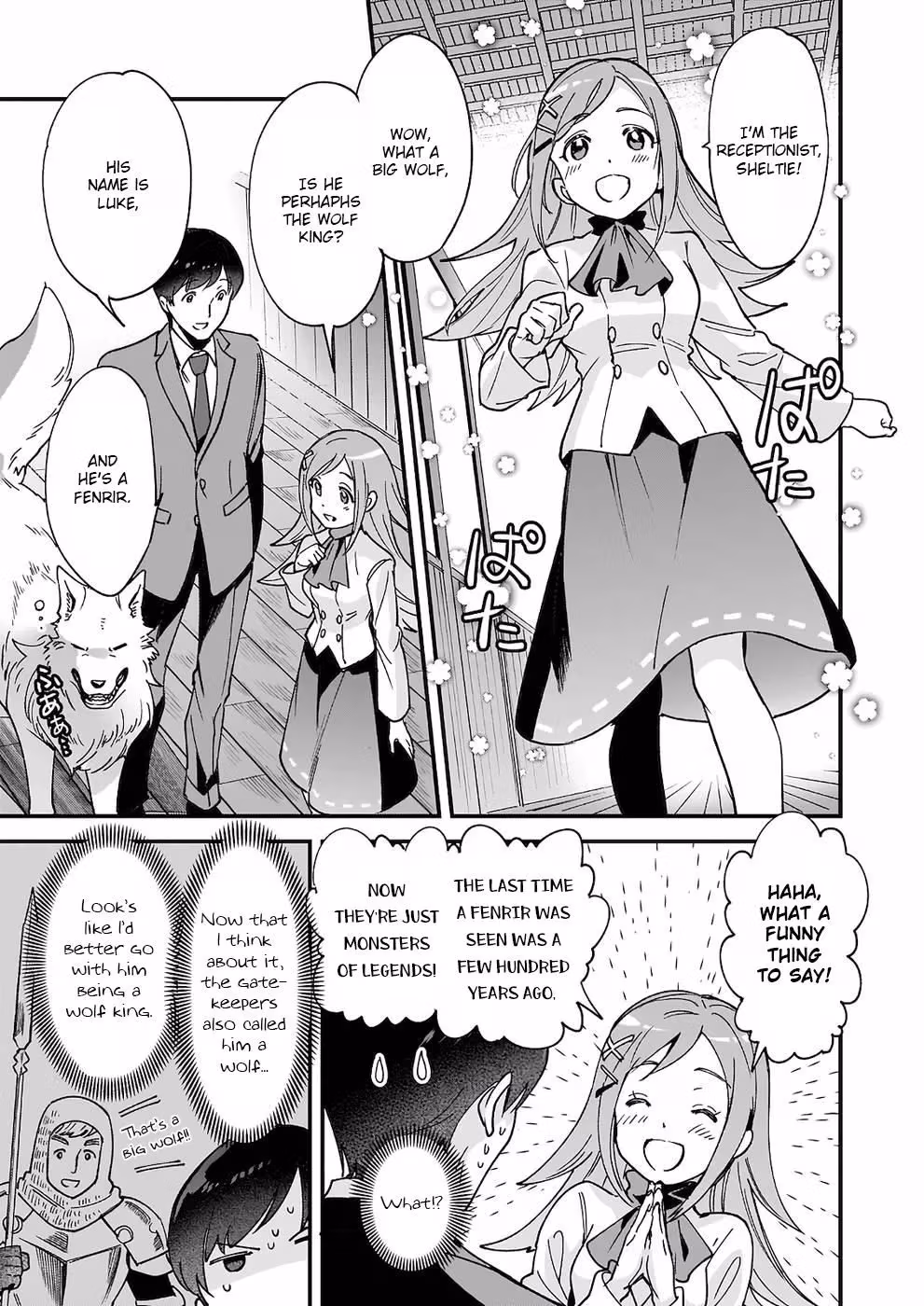 Read Fluffy Café in Another World chapter 3 image 5 on Lezhin