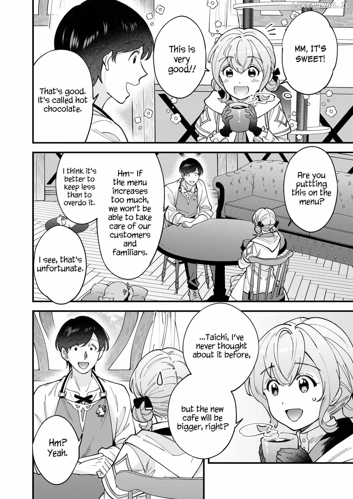 Read Fluffy Café in Another World chapter 30 image 14 on Lezhin