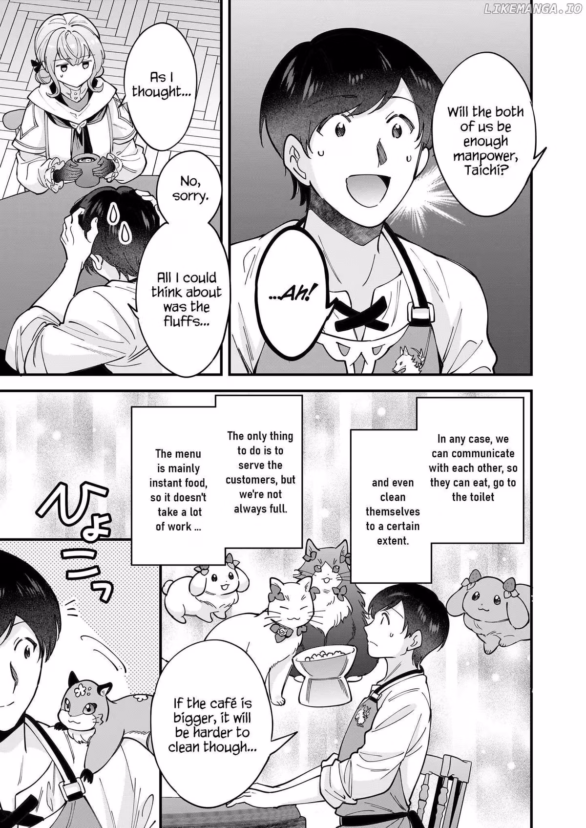 Read Fluffy Café in Another World chapter 30 image 15 on Lezhin