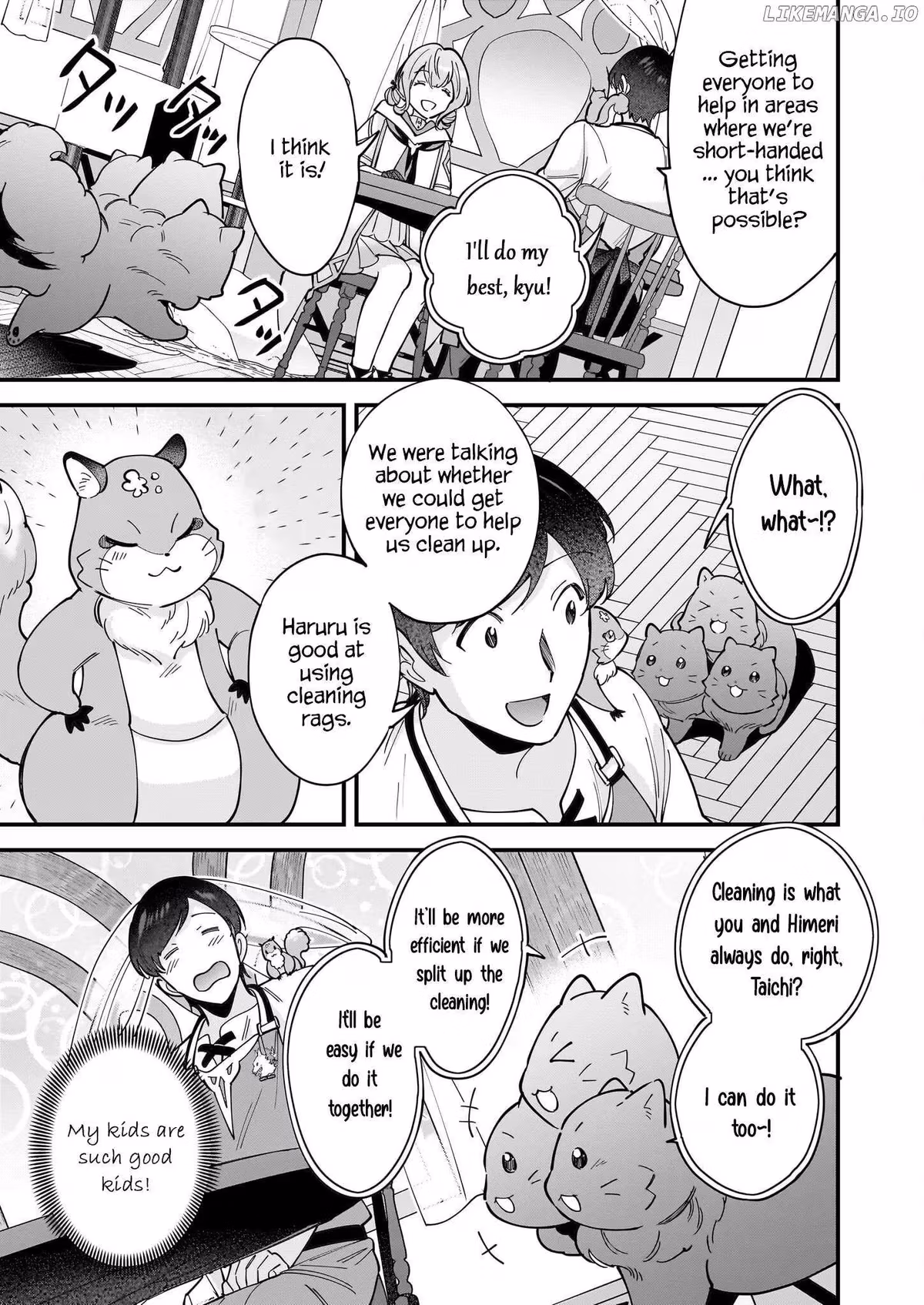 Read Fluffy Café in Another World chapter 30 image 17 on Lezhin