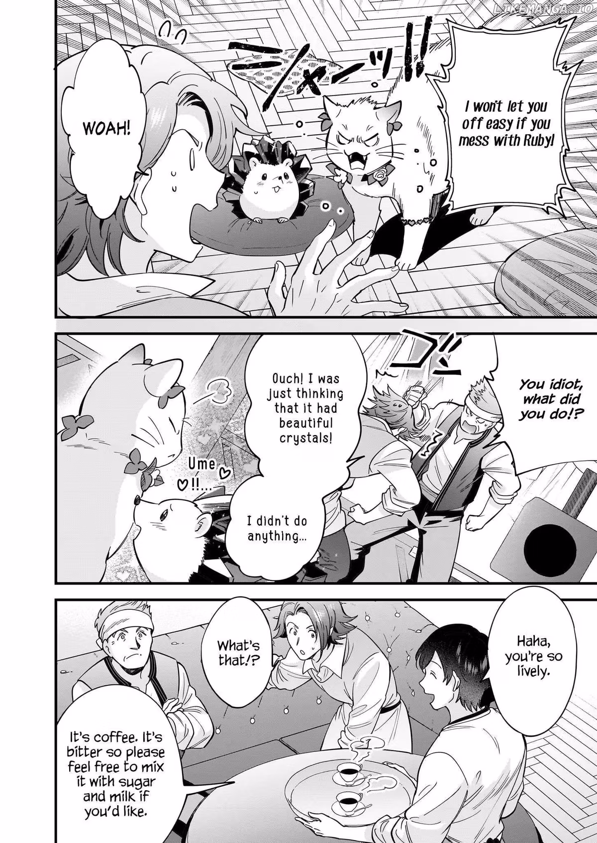 Read Fluffy Café in Another World chapter 30 image 6 on Lezhin