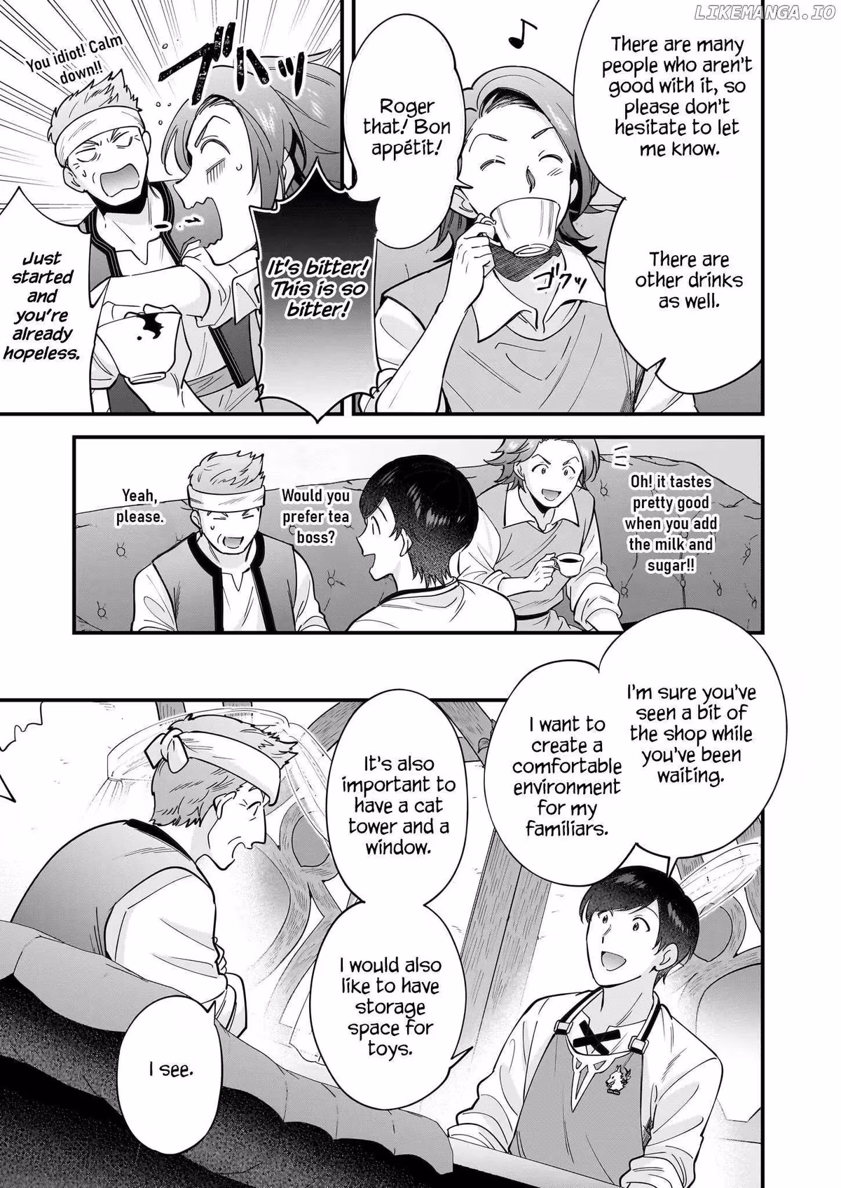 Read Fluffy Café in Another World chapter 30 image 7 on Lezhin