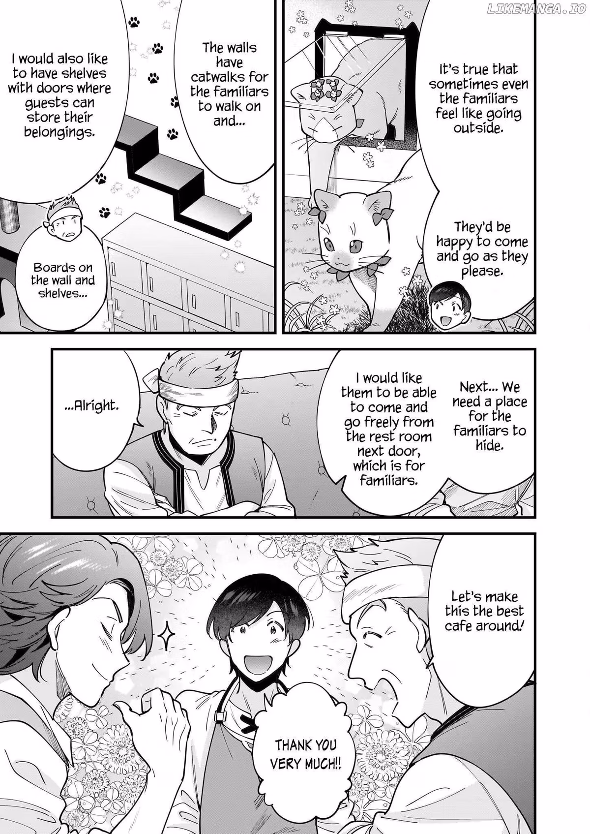 Read Fluffy Café in Another World chapter 30 image 9 on Lezhin