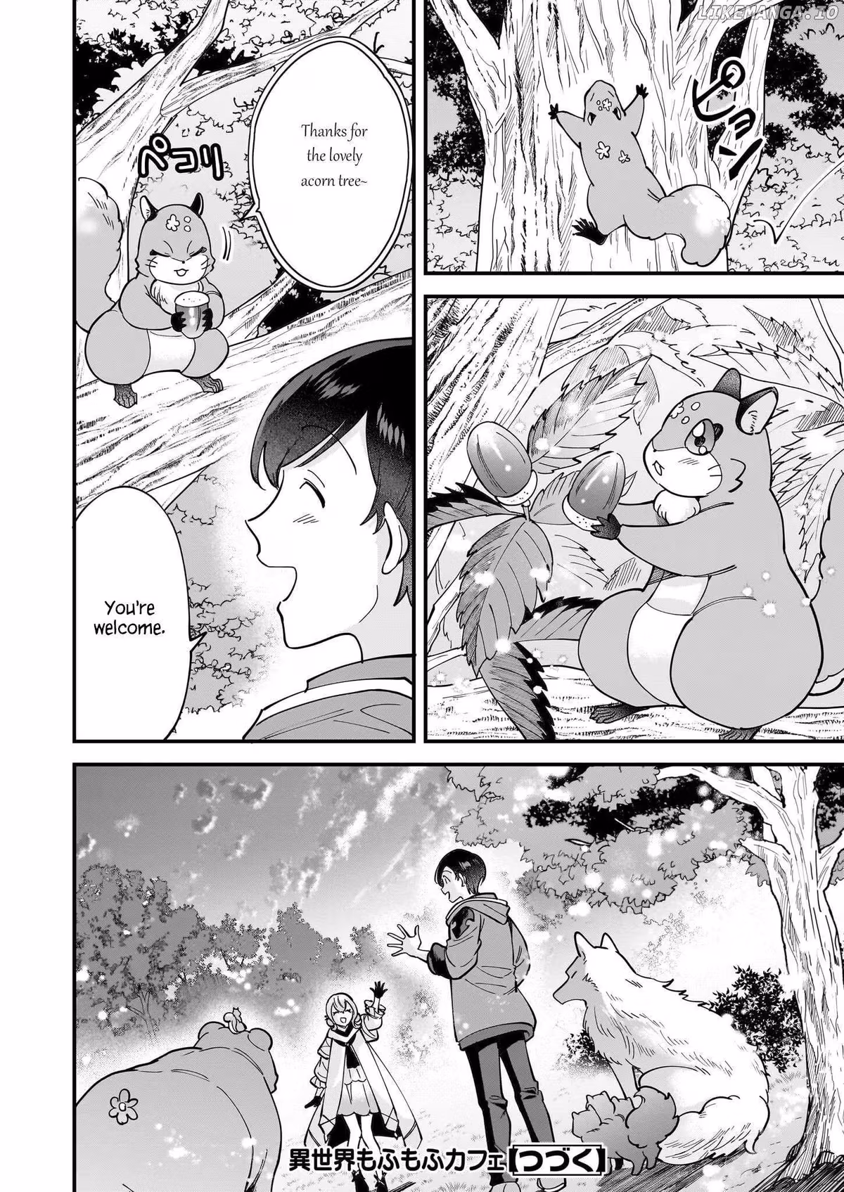 Read Fluffy Café in Another World chapter 31 image 32 on Lezhin