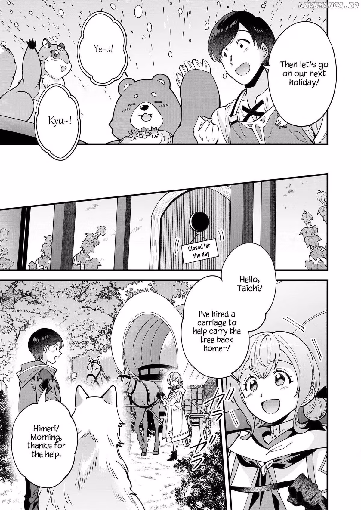 Read Fluffy Café in Another World chapter 31 image 7 on Lezhin