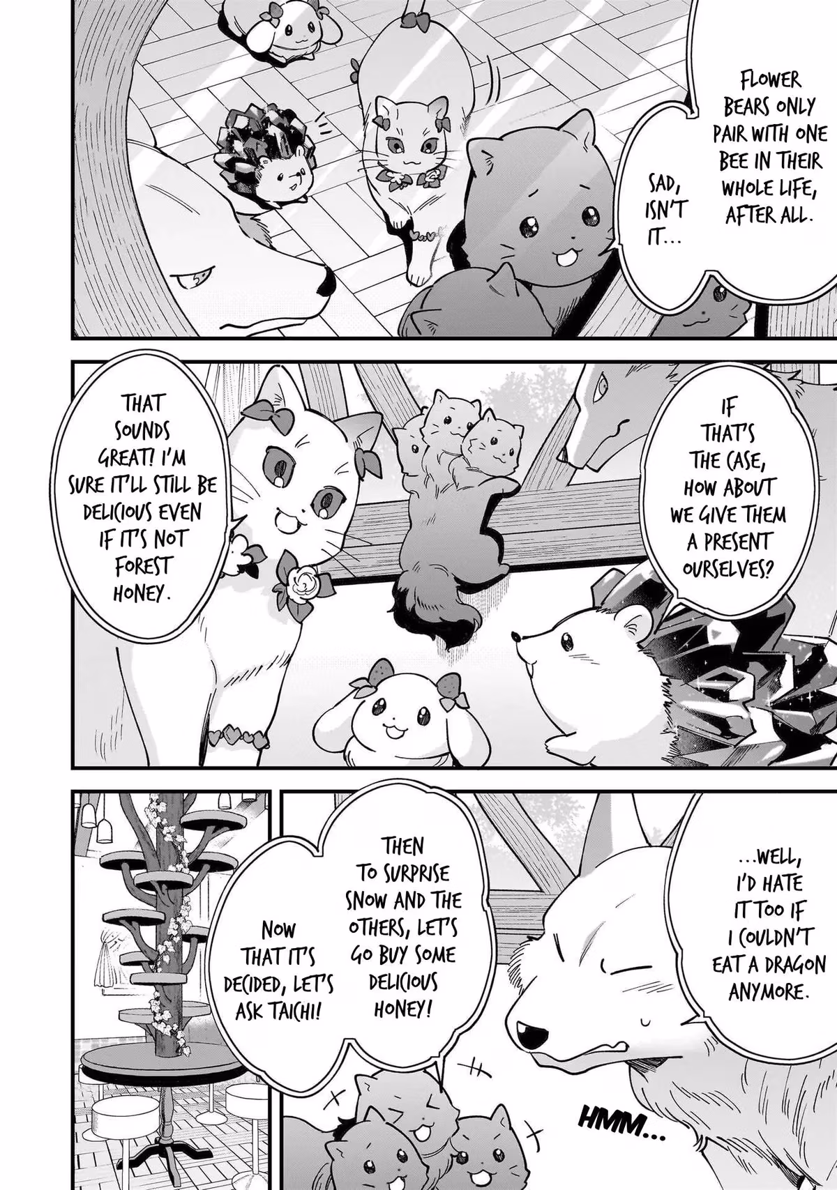 Read Fluffy Café in Another World chapter 32 image 1 on Lezhin