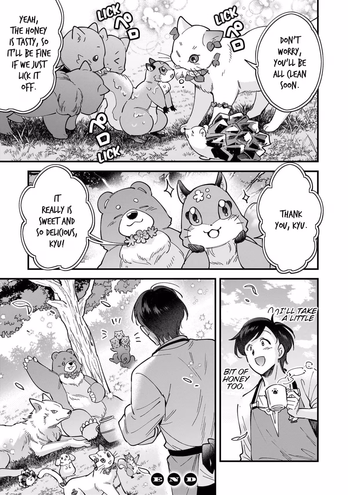 Read Fluffy Café in Another World chapter 32 image 8 on Lezhin