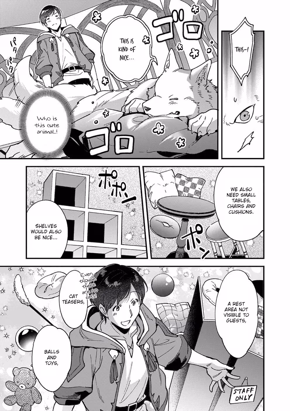 Read Fluffy Café in Another World chapter 4 image 10 on Lezhin