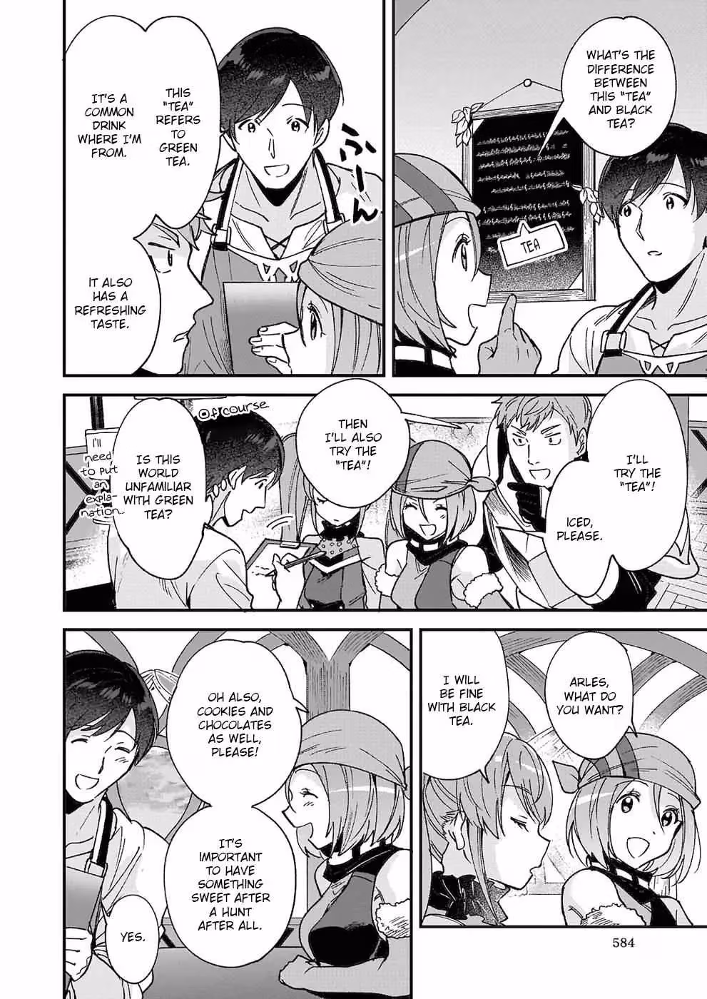 Read Fluffy Café in Another World chapter 5 image 13 on Lezhin
