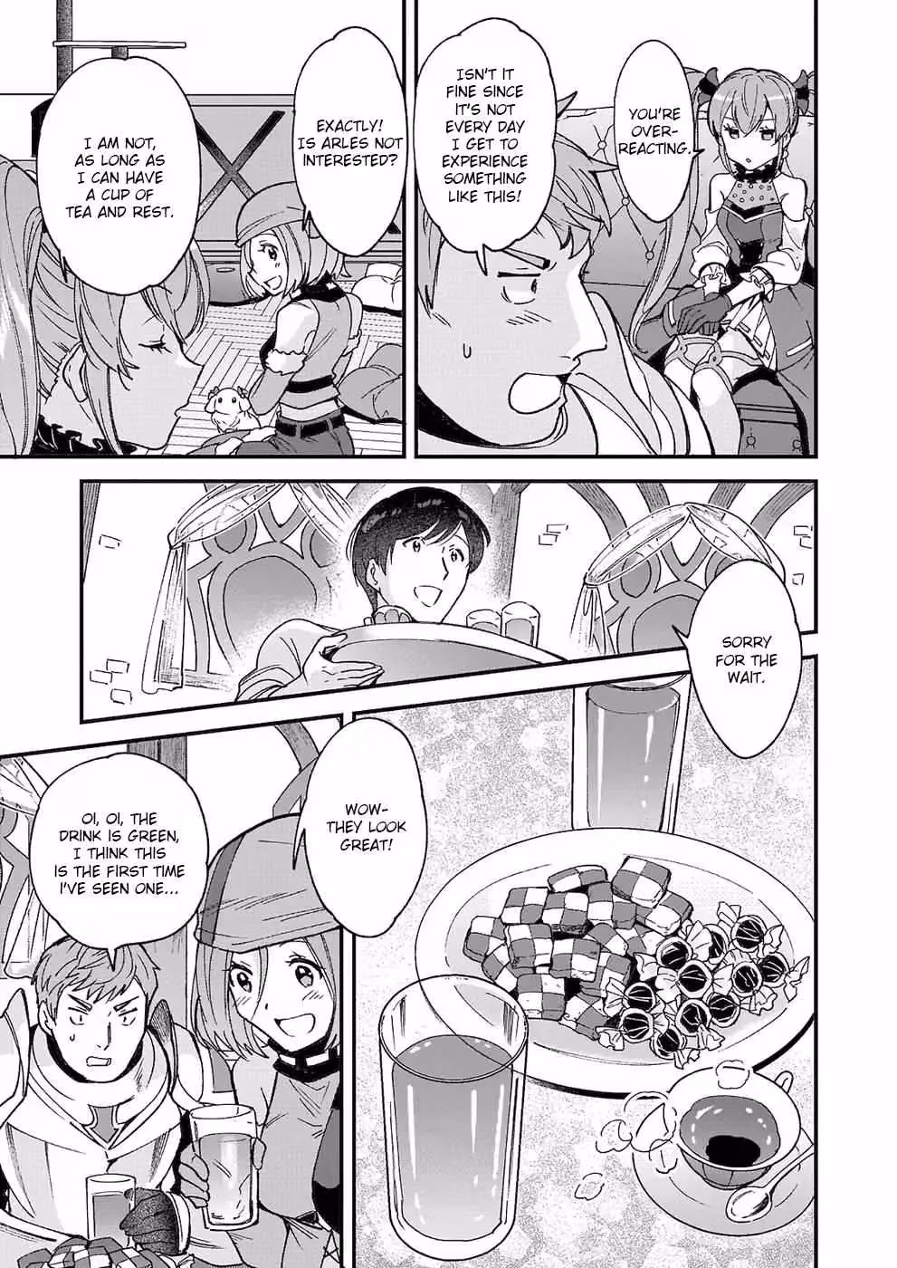 Read Fluffy Café in Another World chapter 5 image 16 on Lezhin