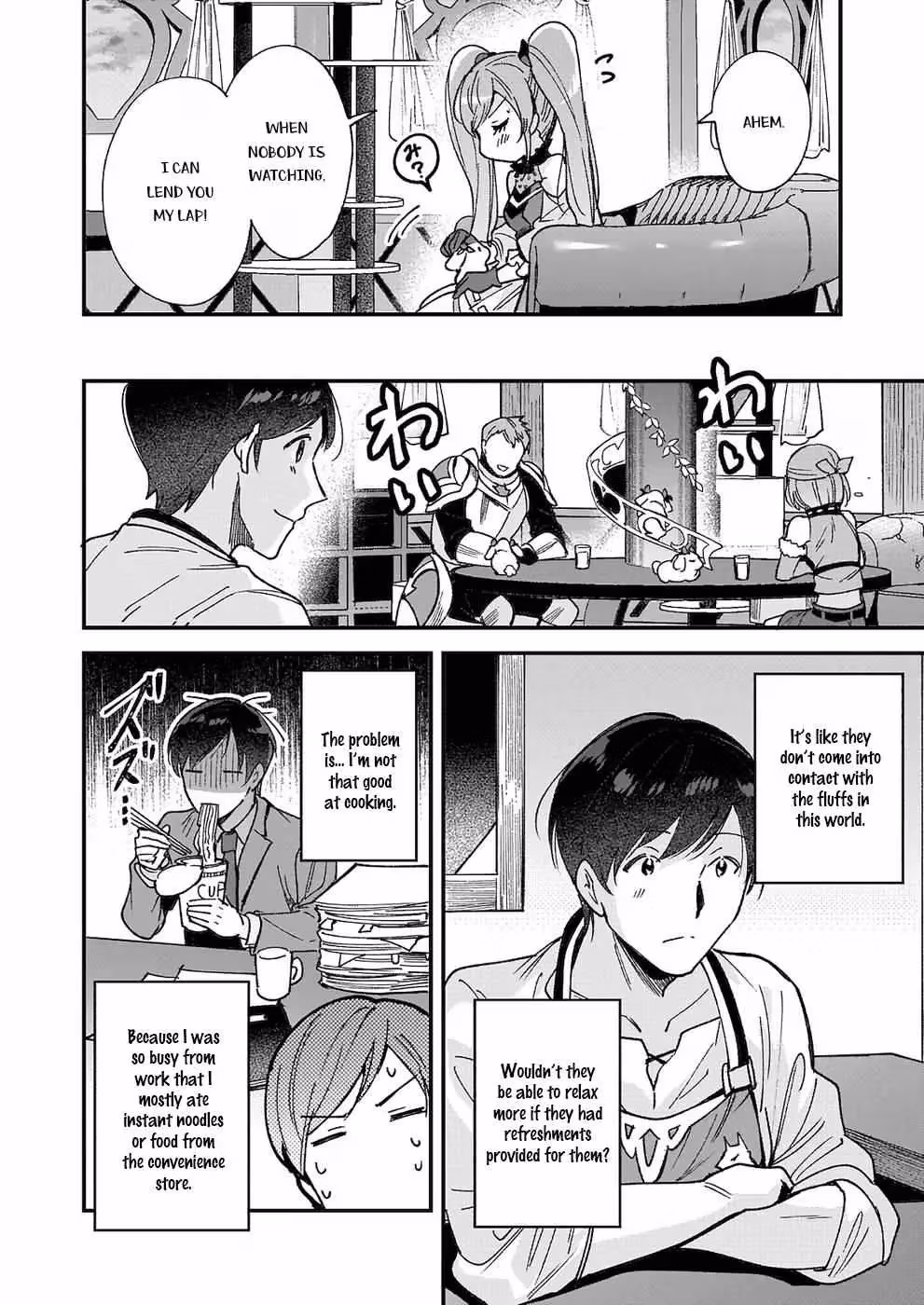 Read Fluffy Café in Another World chapter 5 image 19 on Lezhin