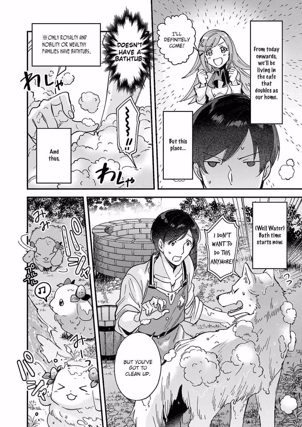 Read Fluffy Café in Another World chapter 5 image 3 on Lezhin