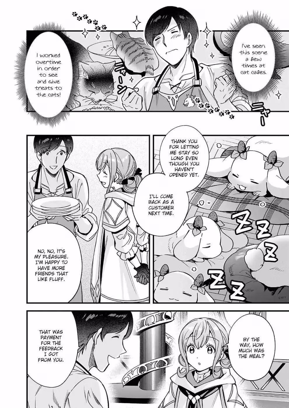 Read Fluffy Café in Another World chapter 6 image 13 on Lezhin