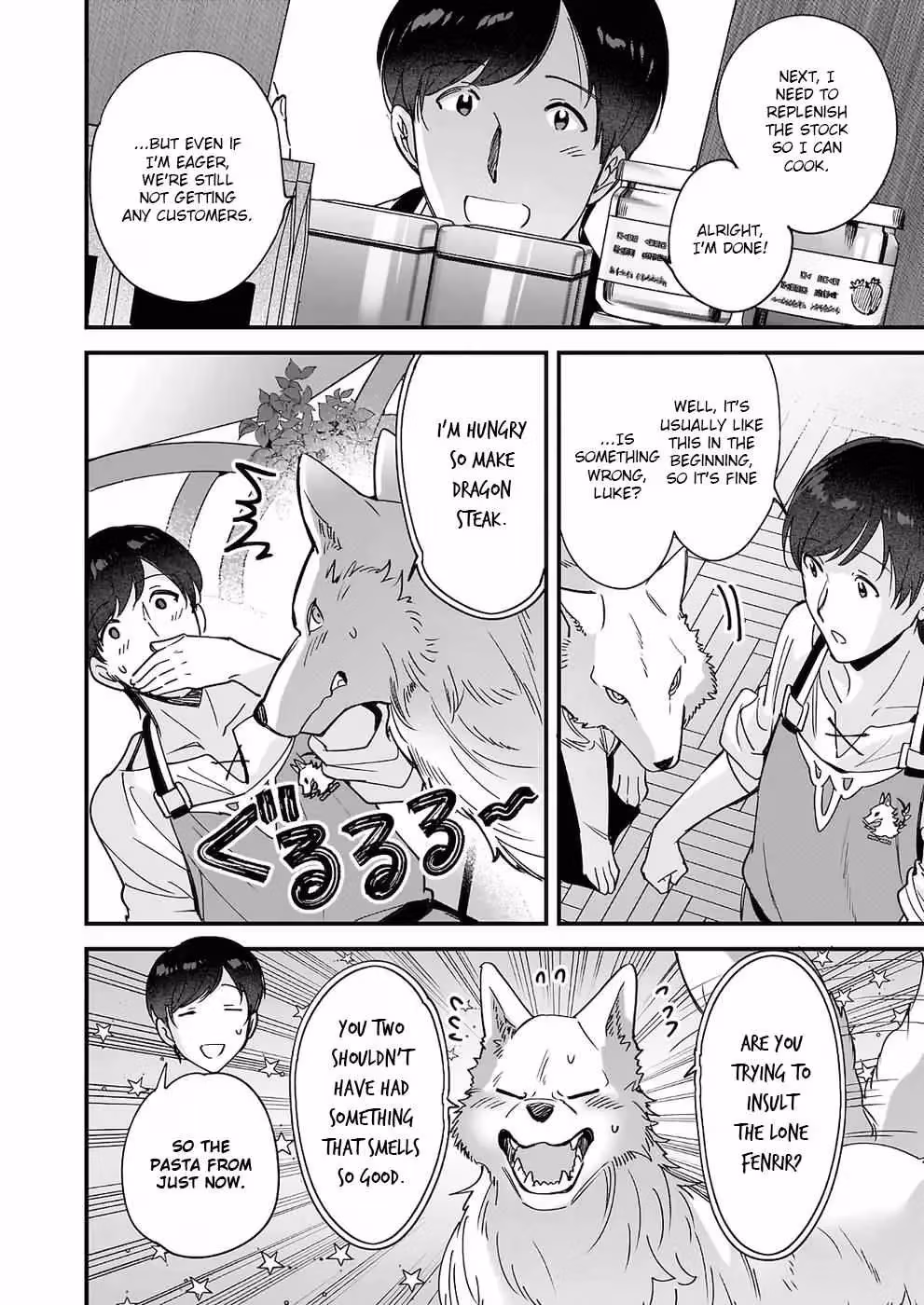 Read Fluffy Café in Another World chapter 6 image 15 on Lezhin