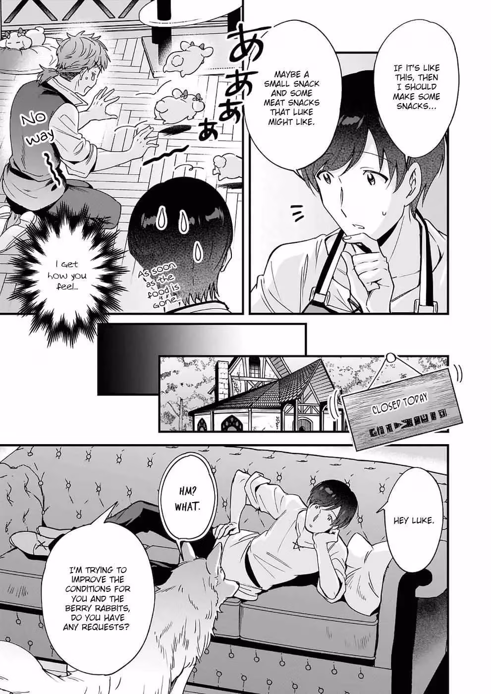 Read Fluffy Café in Another World chapter 6 image 21 on Lezhin