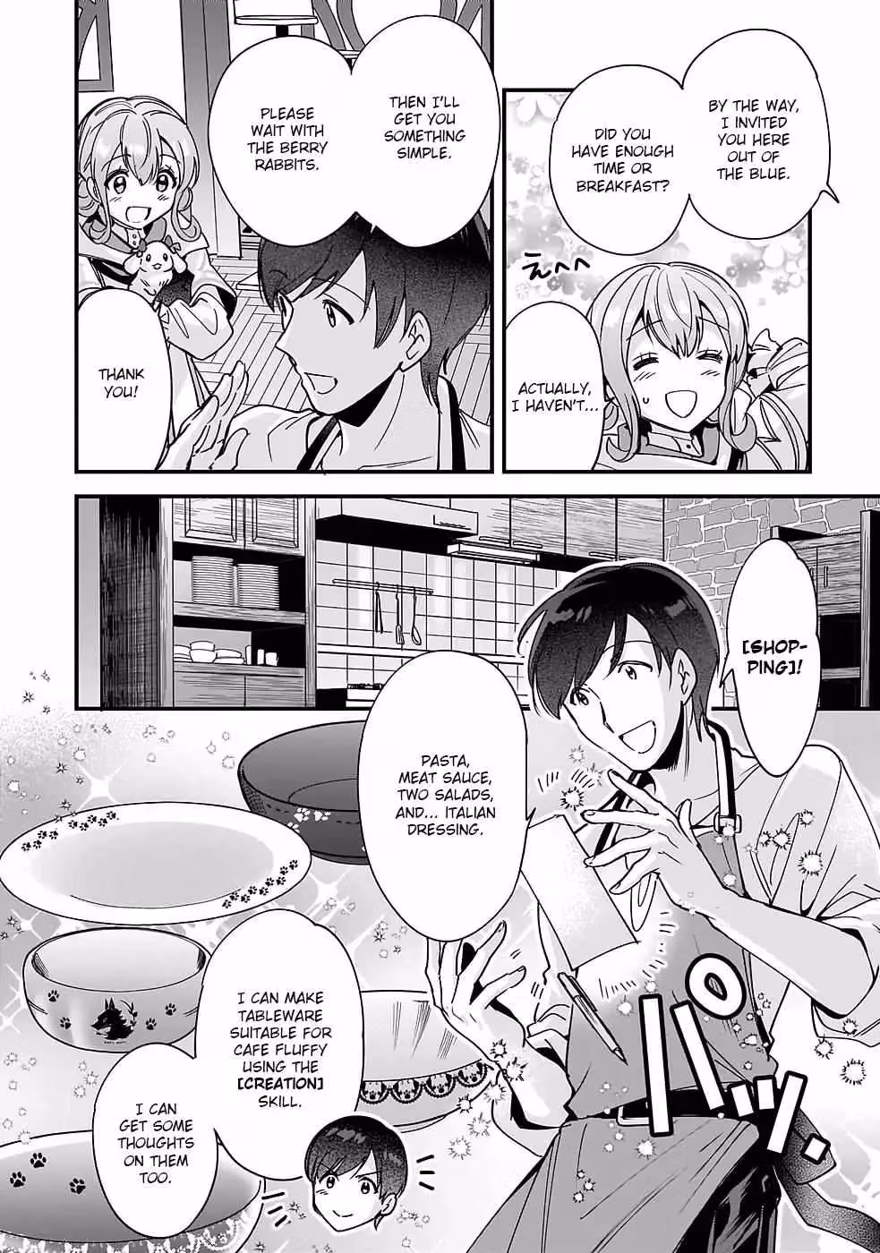 Read Fluffy Café in Another World chapter 6 image 7 on Lezhin