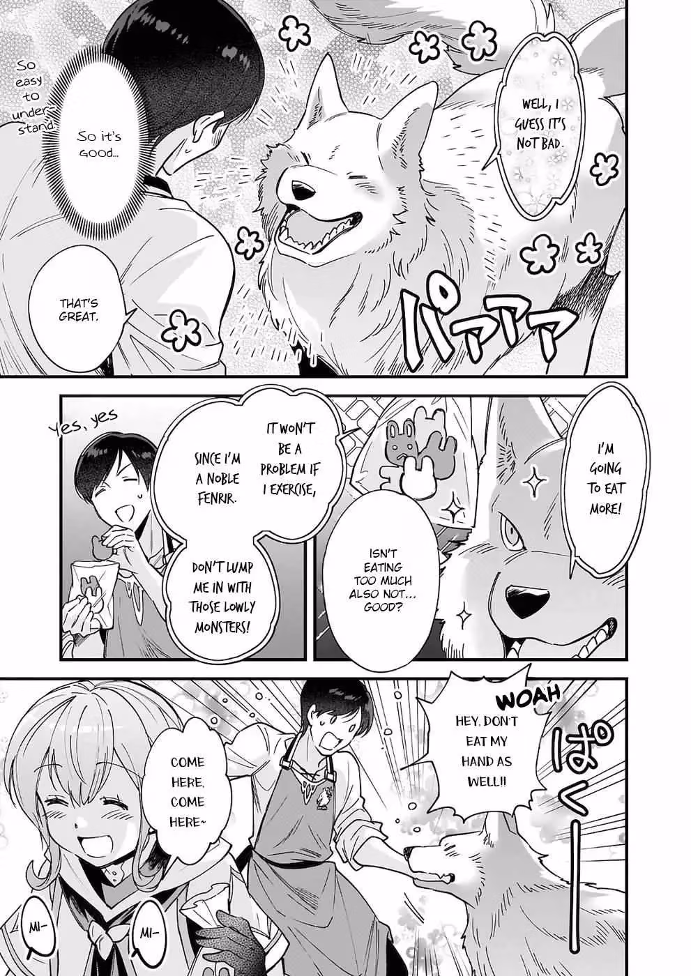 Fluffy Café in Another World Chapter 7 page 14 - 