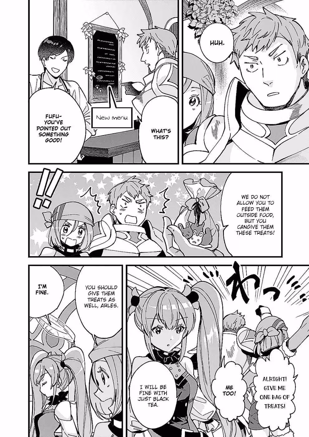 Read Fluffy Café in Another World chapter 8 image 1 on Lezhin