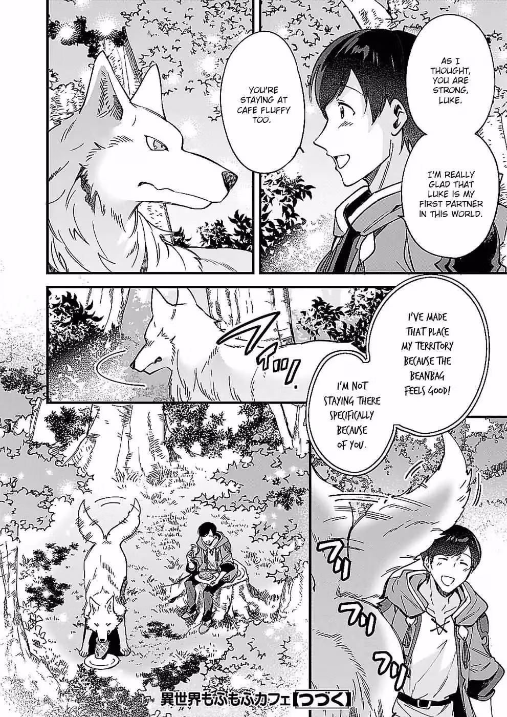 Read Fluffy Café in Another World chapter 8 image 15 on Lezhin