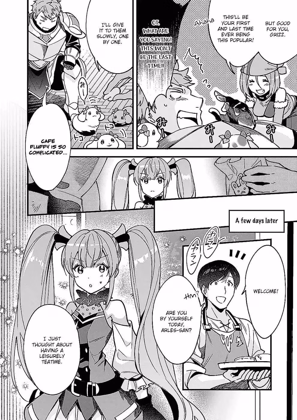 Read Fluffy Café in Another World chapter 8 image 3 on Lezhin