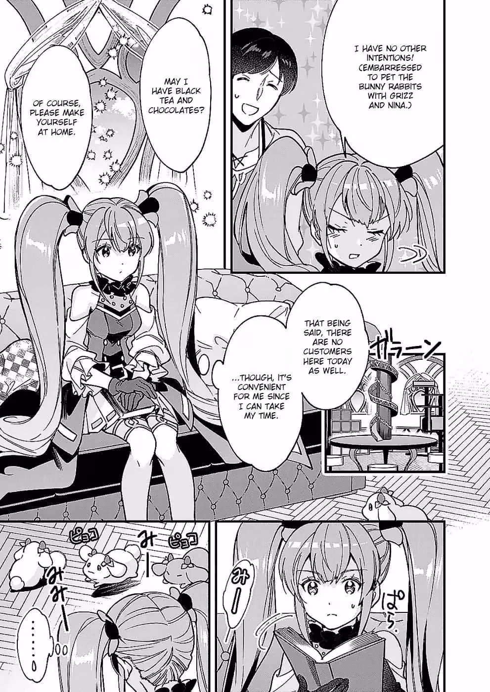 Read Fluffy Café in Another World chapter 8 image 4 on Lezhin