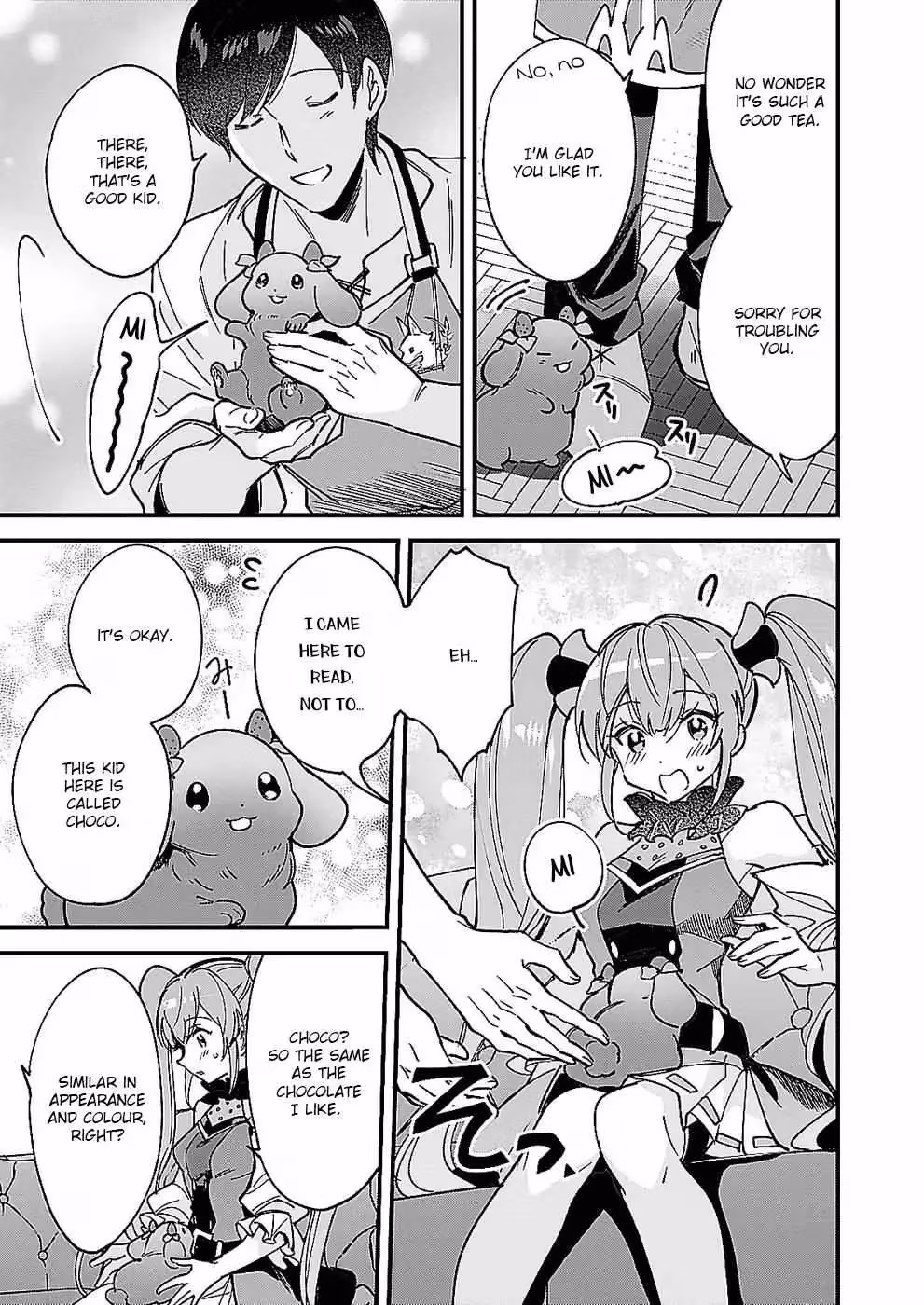 Read Fluffy Café in Another World chapter 8 image 6 on Lezhin