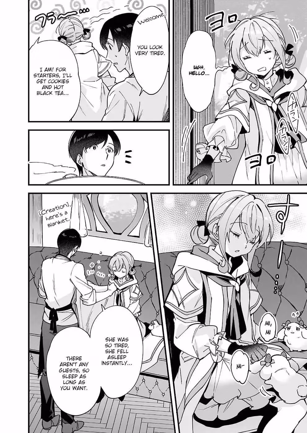Read Fluffy Café in Another World chapter 9 image 2 on Lezhin