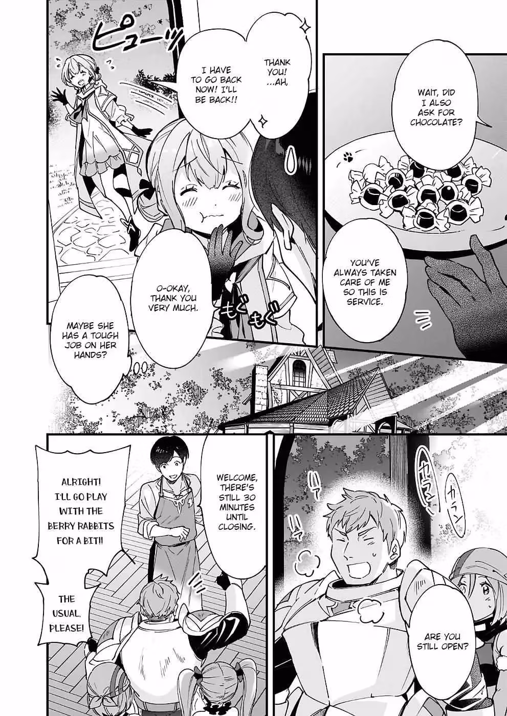 Read Fluffy Café in Another World chapter 9 image 4 on Lezhin