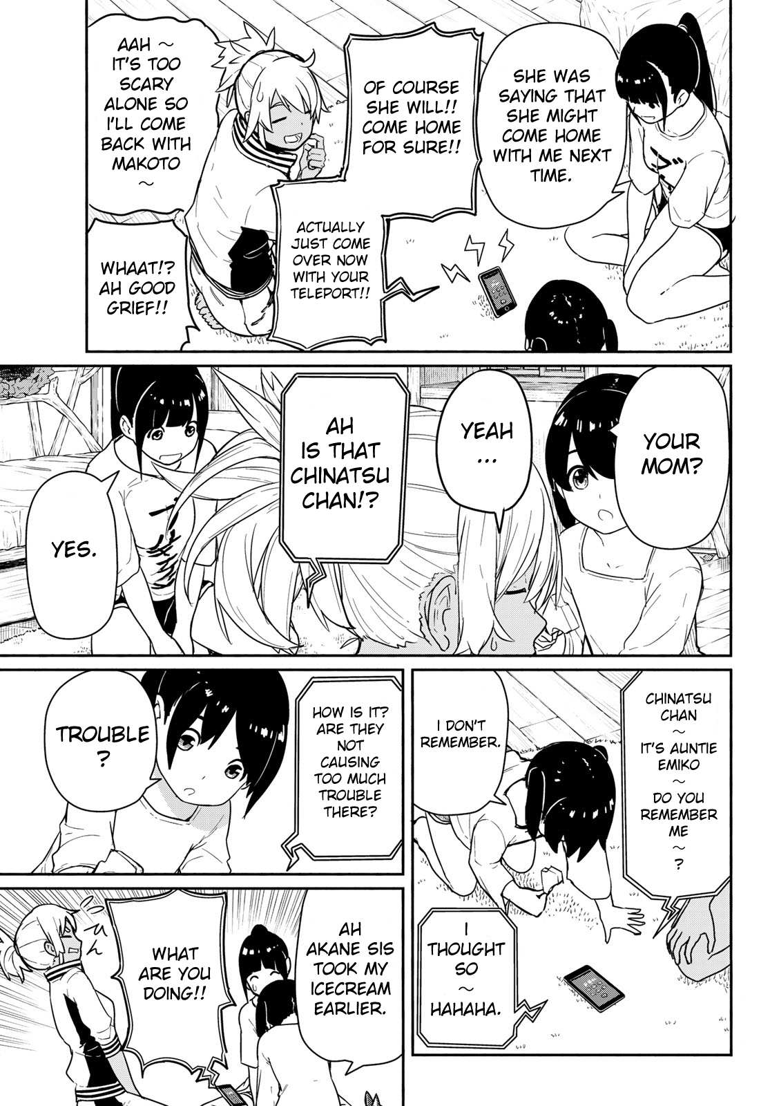 Read Flying Witch (Ishizuka Chihiro) chapter 56 image 4 on Lezhin
