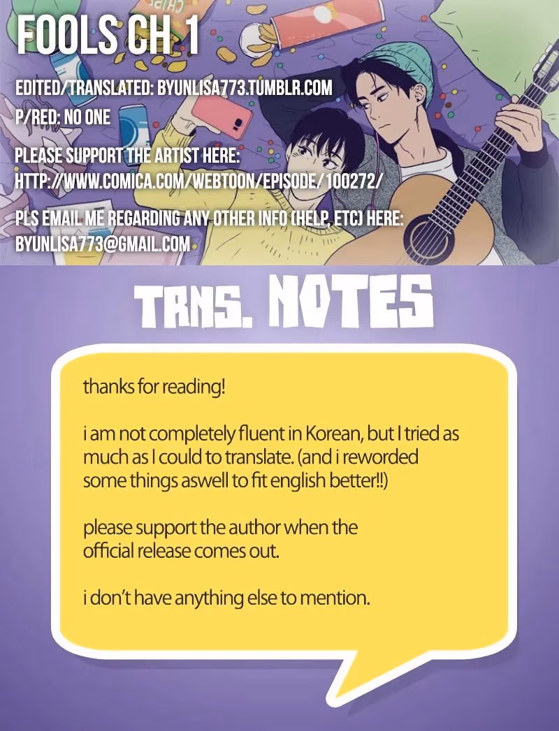 Read Fools: Original chapter 1 image 38 on Lezhin