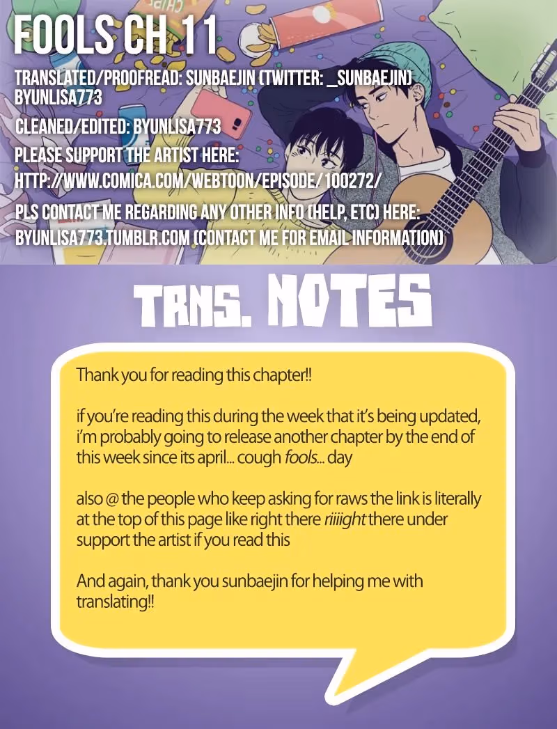 Read Fools: Original chapter 11 image 19 on Lezhin