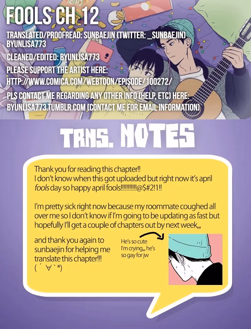 Read Fools: Original chapter 12 image 19 on Lezhin