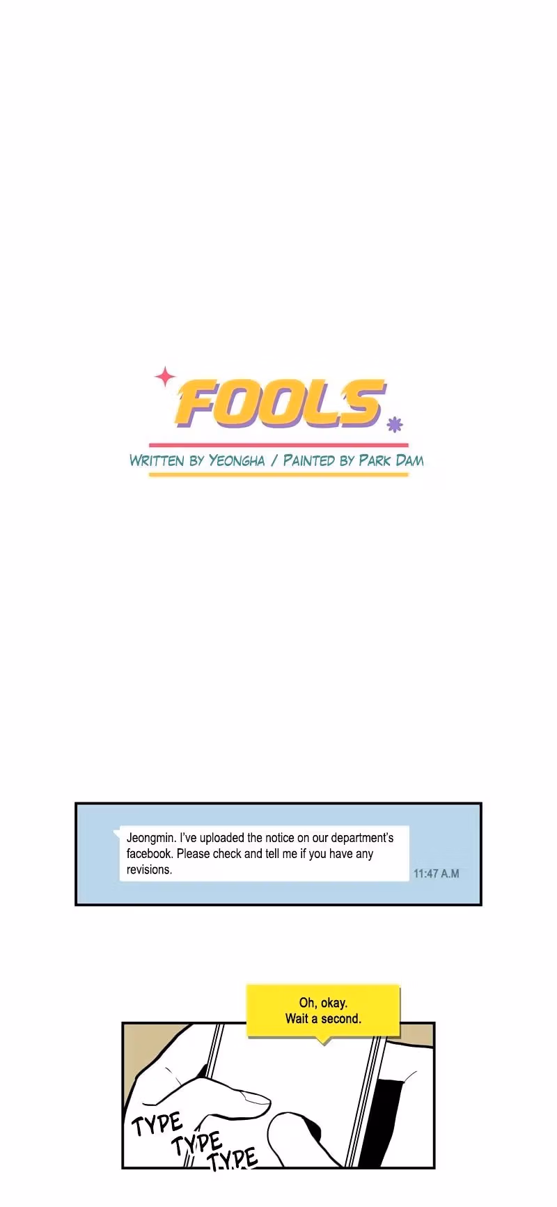 Read Fools: Original chapter 21 image 1 on Lezhin
