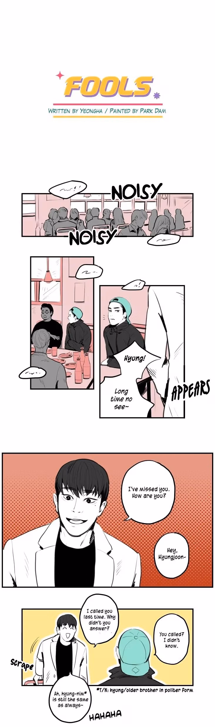 Read Fools: Original chapter 5 image 2 on Lezhin