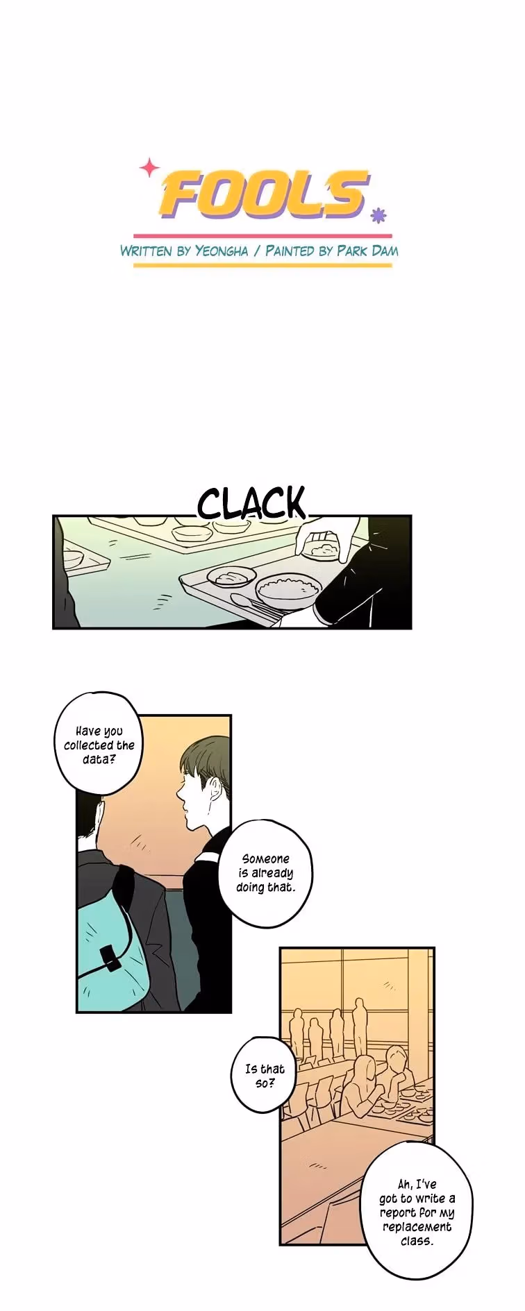 Read Fools: Original chapter 9 image 1 on Lezhin