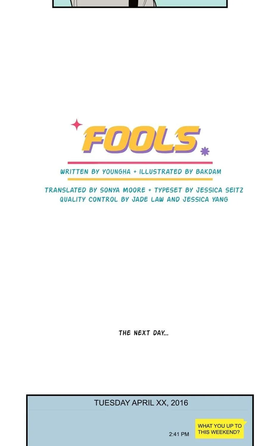 Read Fools chapter 31 image 4 on Lezhin
