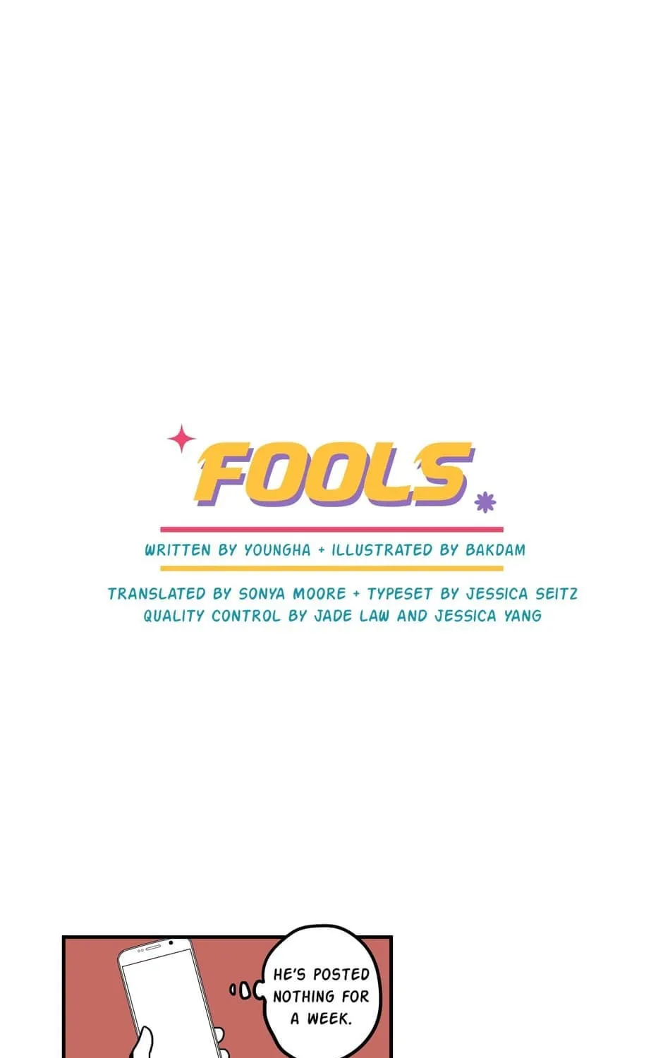 Read Fools chapter 33 image 0 on Lezhin