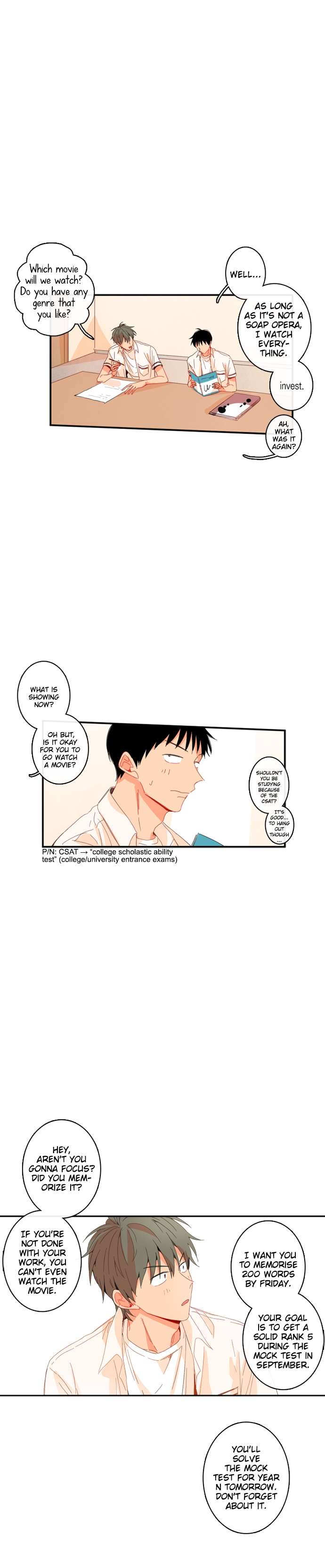 Read For Your Love chapter 3.1 image 5 on Lezhin